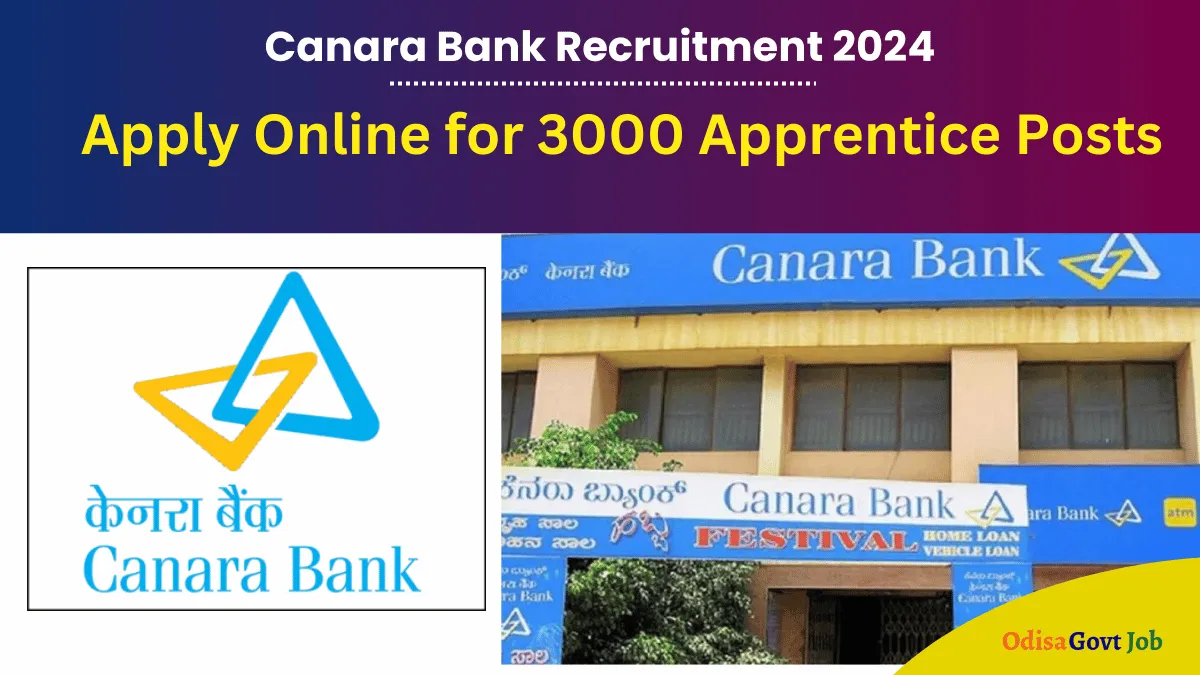 Canara Bank Recruitment 2024